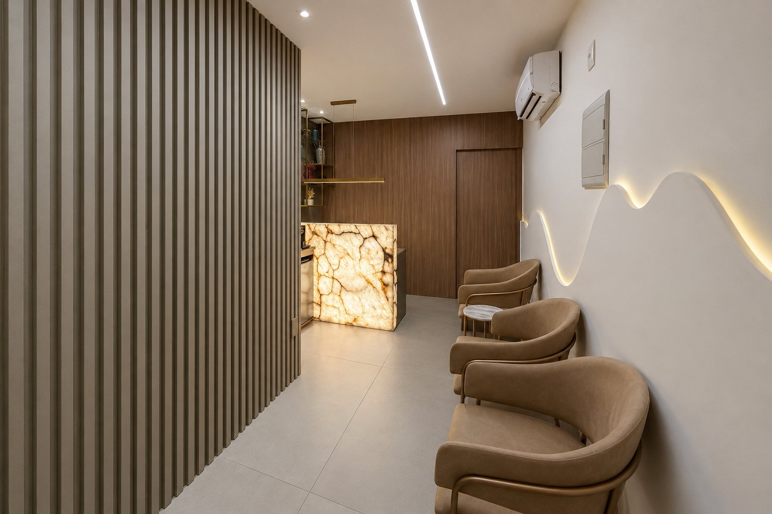 Espaço da clínica do Dr. Paulo Monteiro