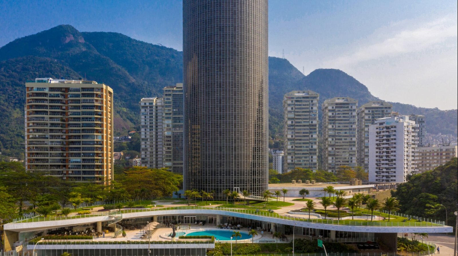 São Conrado, Rio de Janeiro, com o Hotel Nacional